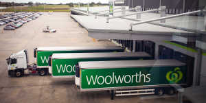 A Woolworths automated distribution centre.