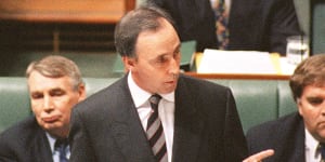 Paul Keating put forward a model with Parliament at its centre. 