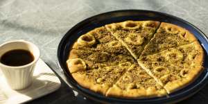 Zaatar manoush is a popular snack all over the world.