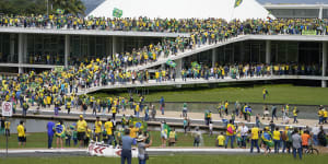 Bolsonaro supporters storm Brazil Congress in act Lula calls ‘barbarism’