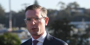 Under pressure:NSW Treasurer Dominic Perrottet.