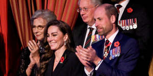 Princess Catherine attends Remembrance Day event in return to public duties