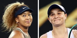 Naomi Osaka and Ash Barty are among five tennis players in the top 10 of the Forbes list.