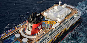 Disney Wonder is the first Disney cruise ship to visit Australia.