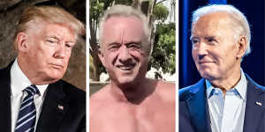 The bare-chested Forrest Gump factor that could make or break Trump and Biden