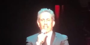 Jerry Seinfeld calls out pro-Palestine heckler in Melbourne