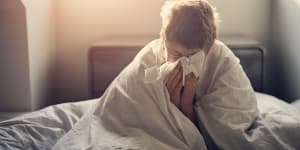 Young children are among those vulnerable to the flu.