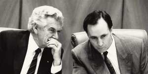 Bob Hawke and Paul Keating ushered in far-reaching economic reforms.
