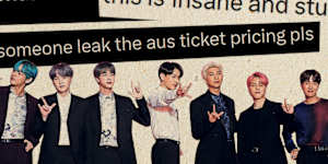 ‘Should be illegal’:BTS fans livid over Ticketmaster’s ‘very predatory’ hidden prices