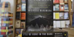 'I'll Be Gone in the Dark:One Woman's Obsessive Search for the Golden State Killer'by Michelle McNamara at a bookstore in San Francisco. 