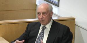 Former prime minister Paul Keating has proposed a HECS-style scheme for aged care funding. 