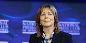 President of the Australian Council of Trade Unions Michele O’Neil.