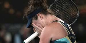 ‘Surface is quicker’:World No.1 Swiatek left looking for answers after shock exit