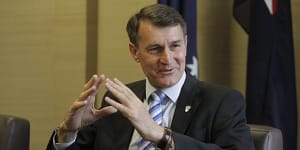 Brisbane lord mayor Graham Quirk will step down on April 7. 