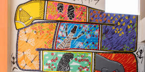 Darwin’s streets are made for walking thanks to its colourful street art.
