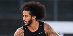 'Denied for three years':Kaepernick auditions for NFL comeback