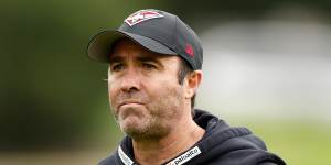 Essendon coach Brad Scott.