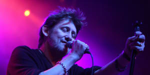 MacGowan on stage in 2009.