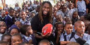 Heartbreaking Kenya trip an eye-opener for Eagles superstar