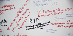 Vigils and mourning after Thailand's deadliest mass shooting