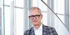 Dr Michael Brand,director of the Art Gallery of New South Wales.