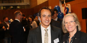 Dave Sharma and Lucy Turnbull. 