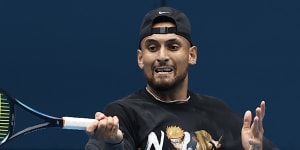 ‘I can take the trophy’:Kyrgios’ Australian Open belief