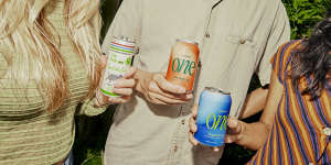 Canned spritzers are gaining a greater share of sales.
