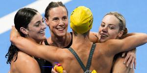 Olympics commentator removed after sexist remark about Australian swim team