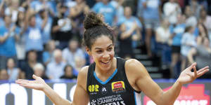 Make it rain:Kia Nurse returns to the Canberra Capitals