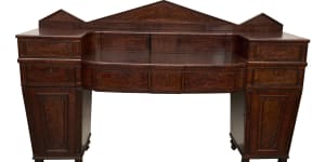 Brown is the new black in antique furniture