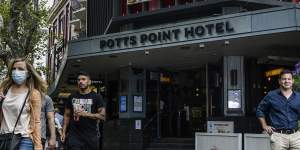 John Duncan owner of Potts Point Hotel says Kings Cross has been the “forgotten island” of Sydney.