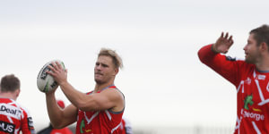 Jack de Belin remains the fittest middle forward at the Dragons.