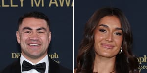 Jahrome Hughes and Olivia Kernick take top honours at Dally M awards