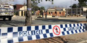 Police shoot armed man at Queanbeyan service station