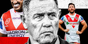 The Red V roster woes:Valentine Holmes,Shane Flanagan and Ben Hunt.