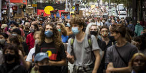 Thousands of protesters marched through capital cities last January 26. Indigenous people are expected to call for Australia Day to be moved to another date.