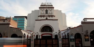 The Roxy,which dates from 1929,has heritage significance as a rare example of an interwar picture palace.