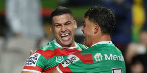 Rabbitohs continue to make a game of it with an early second-half try