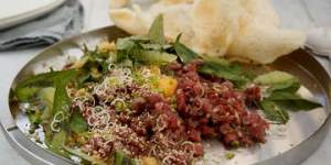 Vietnamese-style steak tartare