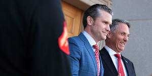 US Defence Secretary Pete Hegseth and his Australian counterpart Richard Marles are expected to meet again at the Shangri-La Dialogue in Singapore..
