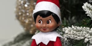 Naughty or nice? The Elf on the Shelf is reporting back nightly to Santa.