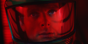 Keir Dullea in a scene from the 1968 film,2001:A Space Odyssey.