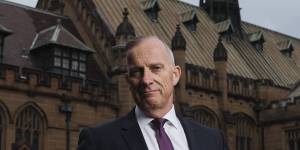 Vice-chancellor Michael Spence at the University of Sydney.