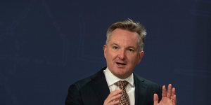 Federal Energy Minister Chris Bowen rejected a suggestion that coal was a short-term fix to the energy crisis. 