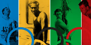 Eric Liddell,Duke Kahanamoku,Johnny Weissmuller,Andrew ‘Boy’ Charlton were among the competitors at the 1924 Olympics.