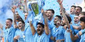 Manchester City celebrate Premier League title with 1-0 win over Chelsea