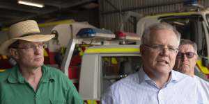 Nationals frontbencher Andrew Gee (left),pictured with Prime Minister Scott Morrison,has warned of deficiencies and dangers in the government's university funding overhaul. 