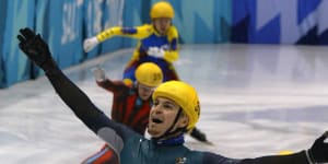 The famous win by Steven Bradbury in 2002. 