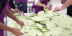An AEC spokesperson says the commission is stepping up efforts to ensure voters understood how to cast a valid ballot.
